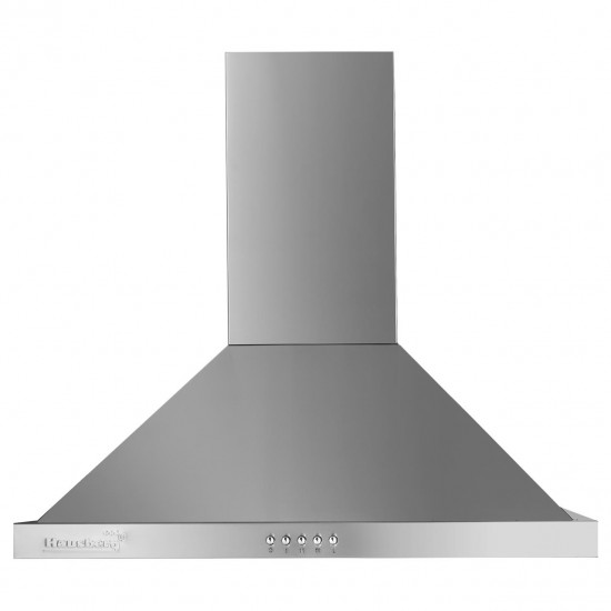 Hota incorporabila decorativa Hausberg HB-1260, Putere de absorbtie 400 m3/h, 1 motor, 60 cm, Inox