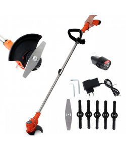 Motocoasa NumberOne cu acumulator, trimmer cu tija reglabila, 12V, 1680 W