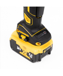 Polizor / Flex cu 2 acumulatori Vermark Starke, 24V, 5Ah