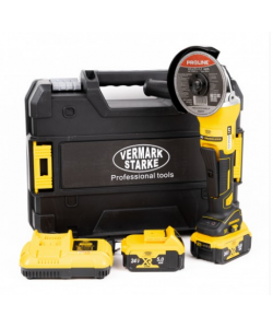 Polizor / Flex cu 2 acumulatori Vermark Starke, 24V, 5Ah