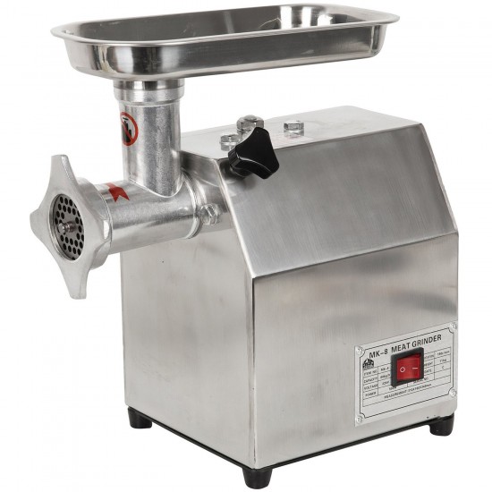 Masina de tocat carne electrica profesionala Alpin Profi MK-8, 500W, 80 Kg/ora, 11.5Kg, constructie Inox