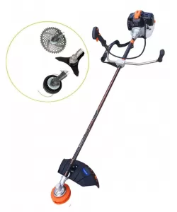 Motocoasa pe benzina UralZid Profesional 7.5 Cp, 62 cc, 12000 Rpm, 5 accesorii incluse