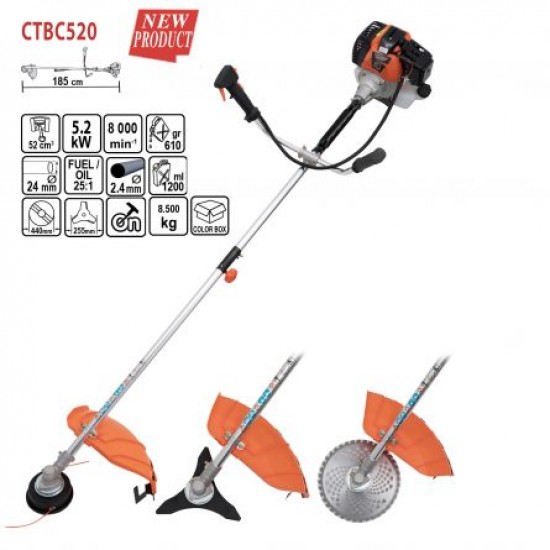 Motocositoare benzina 12 accesorii 6.2CP MIDORI JAPAN