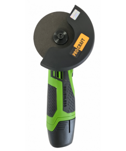 Polizor unghiular cu acumulator Procraft PGA12, 12V / 2Ah, 76 mm BRUSHLESS, 20000 RPM