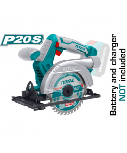 TOTAL - Fierestrau circular de mana - 140mm - Li-Ion - 20V (INDUSTRIAL)