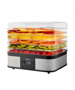 Deshidrator alimentar Zilan ZLN1932 inox, 245W, 5 nivele, termostat digital, silentios
