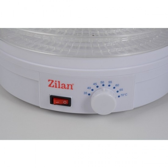 Deshidrator alimente, ZİLAN ZLN-9645,Alb 245W,