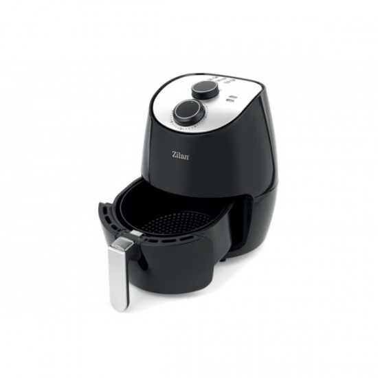 Friteuza Air Fryer, ZILAN ZLN-3598, Negru 1350 W, Capacitate 2.6 L, Timer 30 min,