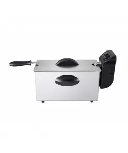 Friteuza Zilan ZLN-1819 din otel inoxidabil, capacitate 3 litri, protectie la supraincalzire