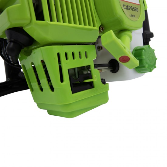 Motoburghiu pe benzina, foreza pentru pamant, Mega Garden by Campion, 6 cp + 3 burghie incluse (150,200,300 mm)