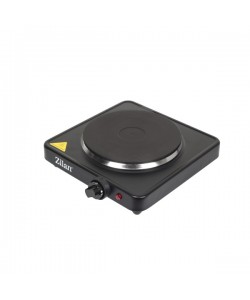 Plita electrica ZILAN ZLN-2173, NEGRU1500 W, 26 x 26 x 9.5 cm, 1 arzator, cu 5 trepte de reglaj,