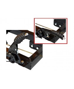 ProGARDEN Campo RM500C remorca 500kg motocultor, 1 osie, prindere bolt ProGARDEN Campo RM500C remorca 500kg motocultor, 1 osie, prindere bolt