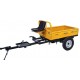 ProGARDEN Campo RM500C remorca 500kg motocultor, 1 osie, prindere bolt