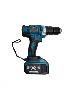 TRUSA BORMASINA - AUTOFILETANTA CU PERCUTIE + 2 ACUMULATORI 36 V 5 AH LI-ION + 26 ACESORII + CADOU