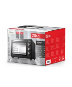 Cuptor electric cu ventilator ZILAN ZLN-3727 Negru, Capacitate 45L, Putere 2000W, Geam dublu, Temporizator 90 min, Temperatura maxima 230 grade celsius Cuptor electric cu ventilator ZILAN ZLN-3727 Negru, Capacitate 45L, Putere 2000W, Geam dublu, Temporizator 90 min, Temperatura maxima 230 grade celsius