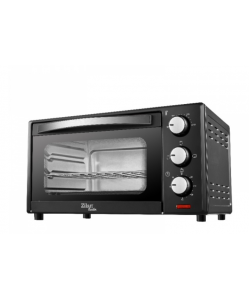Cuptor electric Zilan ZLN-0973 RODIN, 1200 W, 15 Litri, Temperatura Reglabila, Geam Duble, Negru