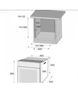 Cuptor incorporabil Zilan ZLN-0065, Electric, 2200W, Timer 90 min, 70 l, Clasa A, Inox Cuptor incorporabil Zilan ZLN-0065, Electric, 2200W, Timer 90 min, 70 l, Clasa A, Inox