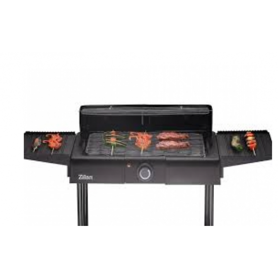 Gratar electric cu picior ZİLAN ZLN-3789 ,2400 W, termostat reglabil