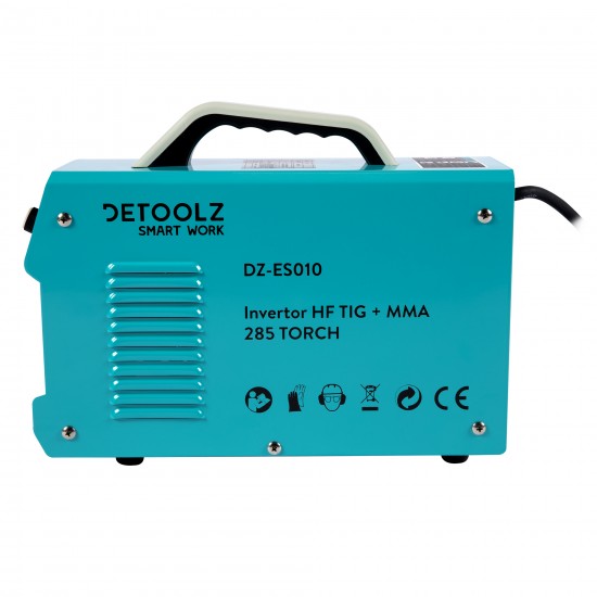 Aparat de sudura Detoolz DZ-ES010, TIG/MMA 285 TORCH Aparat de sudura Detoolz DZ-ES010, TIG/MMA 285 TORCH