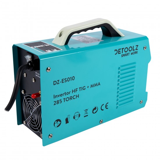 Aparat de sudura Detoolz DZ-ES010, TIG/MMA 285 TORCH Aparat de sudura Detoolz DZ-ES010, TIG/MMA 285 TORCH