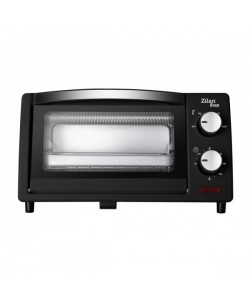 Mini cuptor Zilan-Roza ZLN-4328, 9L, 800W, Geam dublu, Temporizator 60 min
