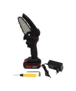 Fierastrau cu lant si acumulator Power Sharp 88V + Cutie transport Fierastrau cu lant si acumulator Power Sharp 88V + Cutie transport