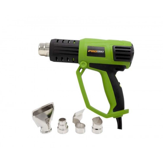 Pistol cu aer cald industrial PROCRAFT PH2500, 650° C, 2500W