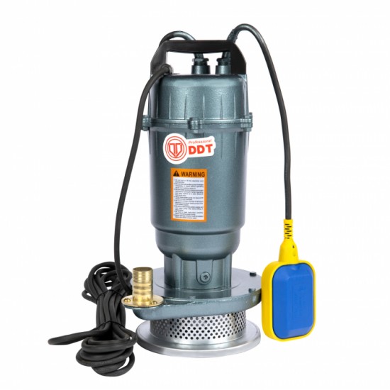 Pompa submersibila apa curata cu plutitor, DDT, QDX1.5-45-1.1, 1100 W, 3 mc/h, 1 tol