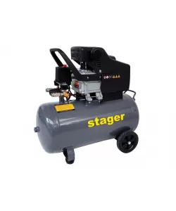 Stager HM2050B compresor aer, 50L, 8bar, 200L/min, monofazat, angrenare directa