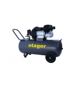 Stager HM3100V compresor aer, 100L, 8bar, 356L/min, monofazat, angrenare directa