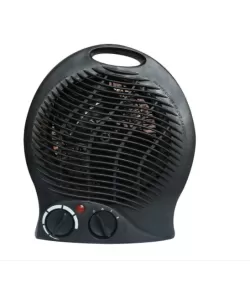 Aeroterma Hausberg HB-8500, 2000 W, 2 trepte de putere, Negru