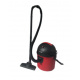 Aspirator cu aspiratie umeda si uscata Hausberg HB-2095eu, 1200 W, Capacitate mare 15 L, Rosu/Negru