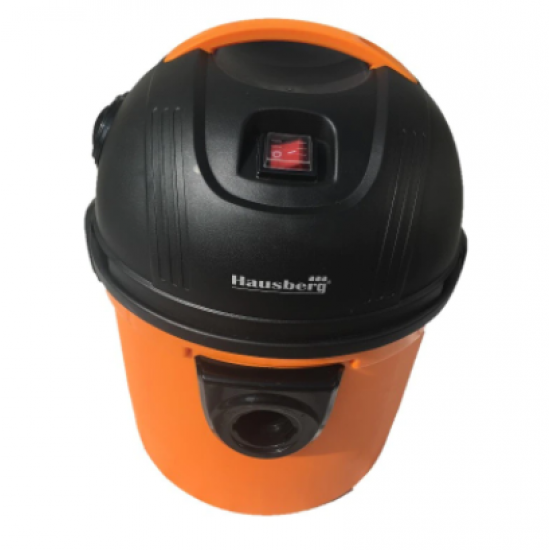 Aspirator cu aspiratie umeda si uscata Hausberg HB-2095, 1200 W, Capacitate mare 15 L, Portocaliu/Negru30993