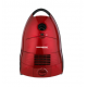 Aspirator cu sac Hausberg HB-2870RS, putere 1600-2000W, Capacitate 4l, Protectie supraincalzire, Indicator Praf-full, Rosu