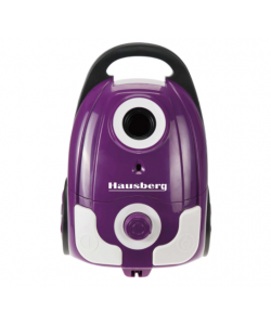 Aspirator de Interior Hausberg, 900 W, Sac de Panza, Nivel de Zgomot 80 dB, Capacitate Sac 3 L, Alimentare 220 - 240 V, Design Clasic, Mov