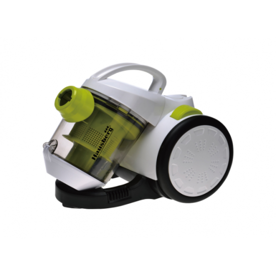 Aspirator fara sac Hausberg HB 2090 V, 700 W, ciclonic, Verde