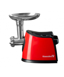 Masina de tocat carne Hausberg HB3440R, 1600 W, capacitate 1kg/min, functie inversa, ros