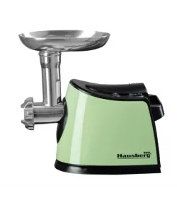 Masina de tocat Hausberg HB-3440V, Verde, 1600W, Lama din otel inoxidabil Masina de tocat Hausberg HB-3440V, Verde, 1600W, Lama din otel inoxidabil