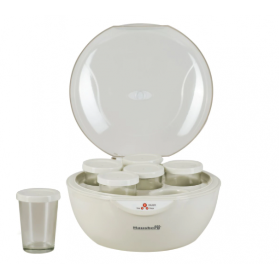 Aparat pentru iaurt Hausberg HB-2193, 750ml, 35W