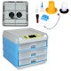 Incubator automat Micul Fermier  192 oua 3 sertare