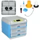 Incubator automat Micul Fermier 192 oua 3 sertare