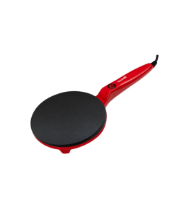 Aparat pentru clatite Hausberg HB-9910RS, Rosu/Gri/Alb, 700W