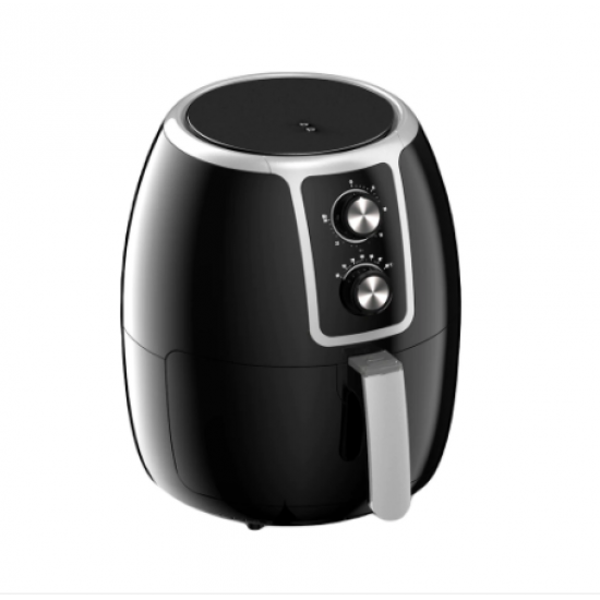 Friteuza Air Fryer Hausberg HB2350, 1500 W, 3.5 L, Timer, protectie supra-incalzire