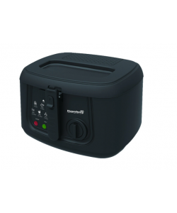 Friteuza electrica Hausberg HB1330N, 190 grade, 3 L, 1800 W, negru