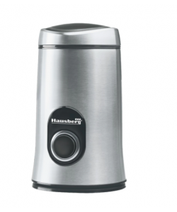 Rasnita electrica cafea Hausberg HB-7567, 150W, 50g, motor din cupru, INOX