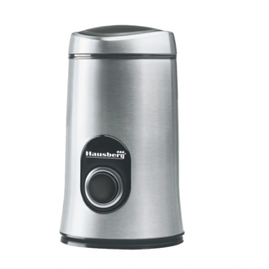 Rasnita electrica cafea Hausberg HB-7567, 150W, 50g, motor din cupru, INOX