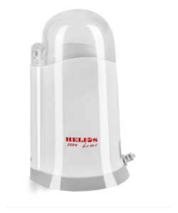 Rasnita electrica cafea Helios HH-2012, 200W, 50g, motor din cupru, Alb