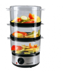 Aparat de gatit cu aburi Hausberg HB-1355, 7.2L, 400W