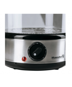 Aparat de gatit cu aburi Hausberg HB-1355, 7.2L, 400W