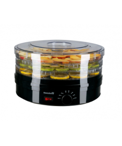 Deshidrator de alimente electric Hausberg HB810N  250 W negru/rosu/bleu